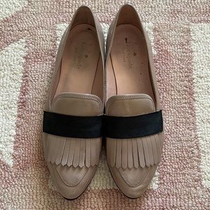 Kate Spade Pink & black Loafers